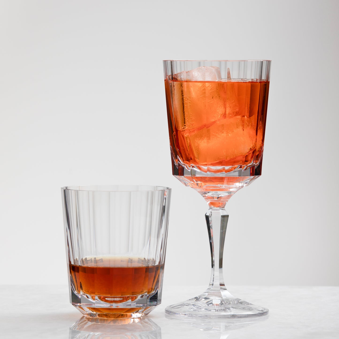 Bogo sale on now, Fine Lines Tumbler with Twist off Stem, Set of 4